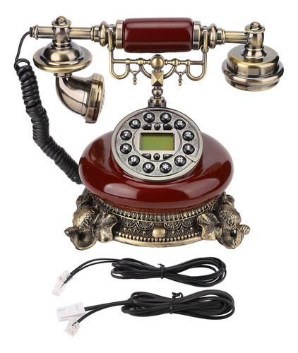 Identificador De Llamadas De Teléfono Antiguo Con Una Tecla,