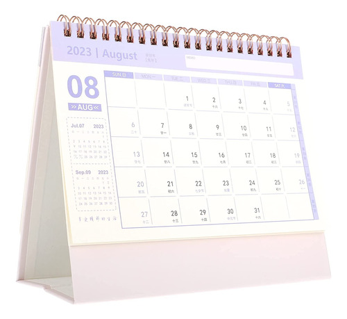 Calendario De Escritorio Agenda De 2023  Flip Pantalla