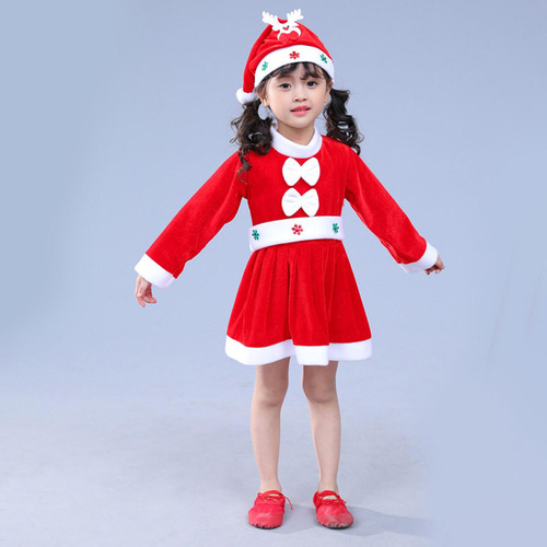 Traje De Papá Noel Para Niños, Conjunto De Ropa De Navidad