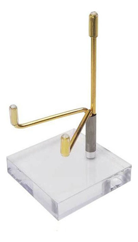 Soporte Acrílico Transparente Para Bolas De Cristal Con Base