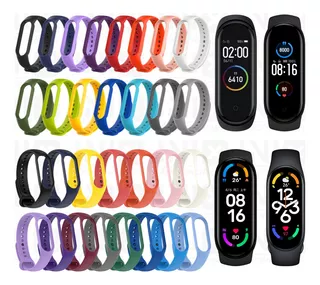 Correa Para Xiaomi Mi Band 3 4 5 6 7 Envío Rápido