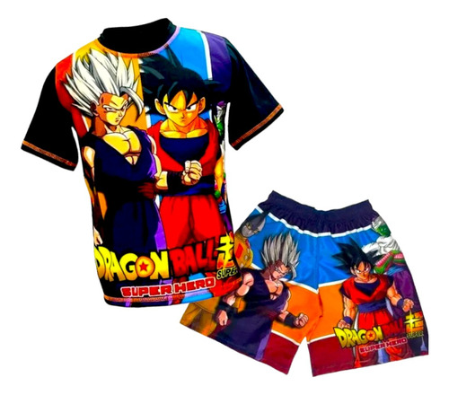 Conjunto Deportivo De Dragon Ball - Para Niño