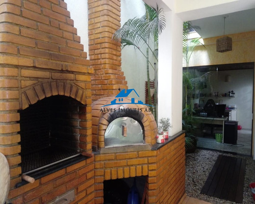 Imagem 25 de 30 de Sobrado Mobiliado Venda Porteira Fechada 3 Dormitórios 3 Suítes 1 Closet 4 Vagas Cobertas 4 Banheiros Mezanino Sótão Em Santo André Sp - Ca00201 - 69555243
