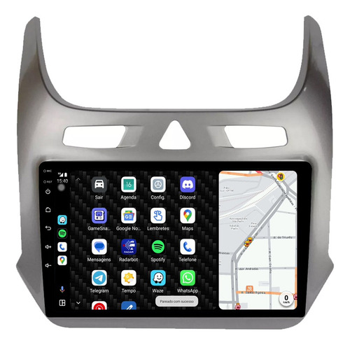 Multimidia Cobalt Lt Ltz 12/16 9p Octacore 4g Carplay 4gb