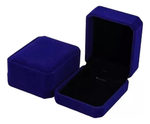  Set 2 Caja De Terciopelo Anillo Aros Joyas 8x7x4cm