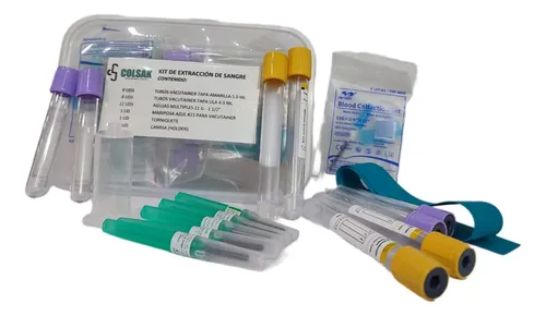 Kit De Extracción De Sangre Para Estudiantes De Salud