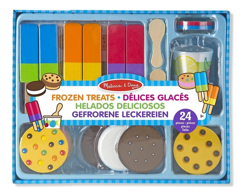 Melissa & Doug Set De Helados De Madera