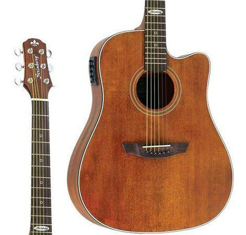Violão Strinberg Eletrico Sd200c Mgs Folk Fosco + Bag