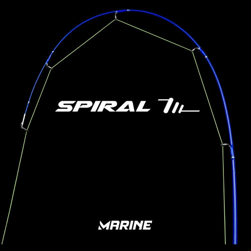 Imagem 2 de 8 de Vara De Carretilha River Power Spiral Pesca Piapara Marine