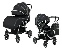 Comprar Coche Para Bebe De Paseo Century Saragoza Babycam Y Pañalera Color Agua