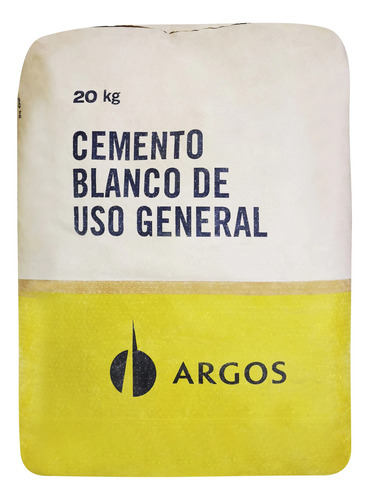 Cemento Argos Albañilería Blanco 20 Kg