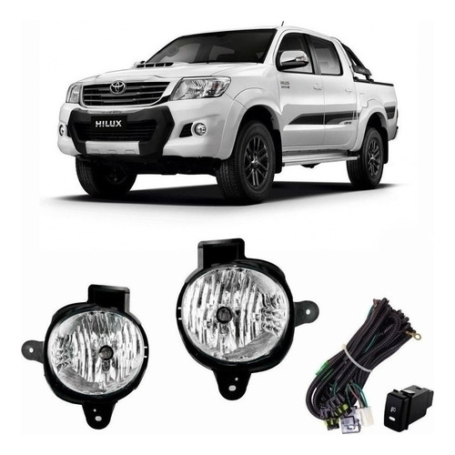 Kit Neblineros Toyota Hilux 2012 Al 2015