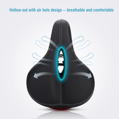 Asiento Para Bicicleta Prostático Ultra Confortable Con Luz