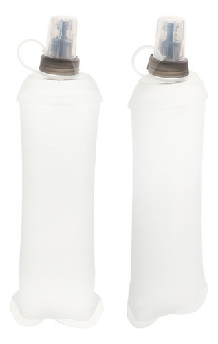 2x Bolsa De Botella De Agua Plegable Suave, Bolsa De Claro