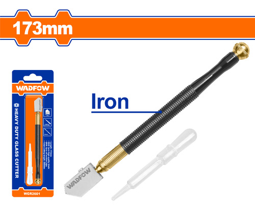 Corta Vidrio Uso Rudo 173mm Wadfow Wgr2601