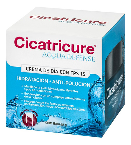 Crema Cicatricure Facial Acqua Defense Día/ Noche