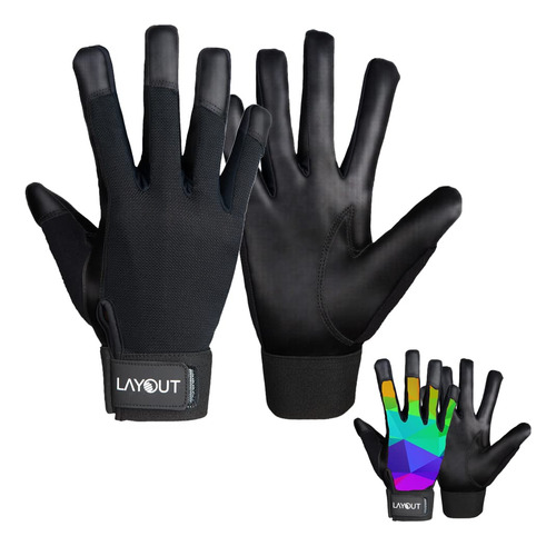 Guantes Para Frisbee Layout Ultimate, El Mejor Agarre Para M