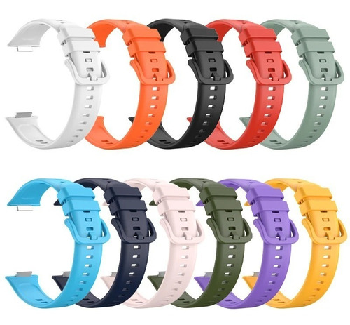 Correa Para  Watch Fit 2 Varios Color Premium Calidad