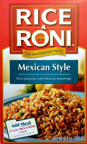 Rice-a-roni Estilo Mexicano Sabor 6.4oz (5 Pack)