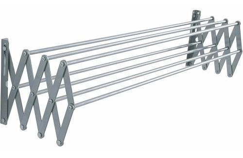 Tendedero Extensible Aluminio 1 Metro Ropa Para Pared Mf