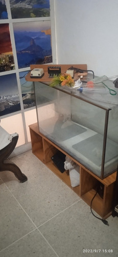 Vendo Acuario Grande De 160 Litros De Agua (Usado)