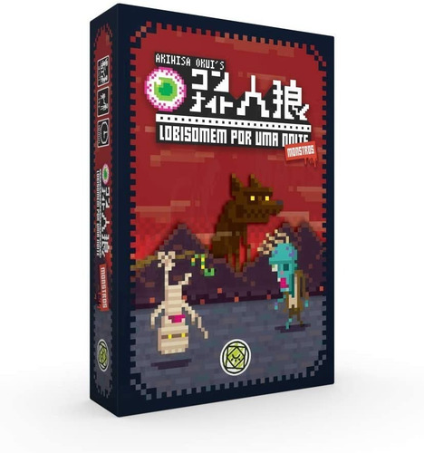 Jogo Game Tabuleiro Cartas Lobisomen Uma Noite Monstros