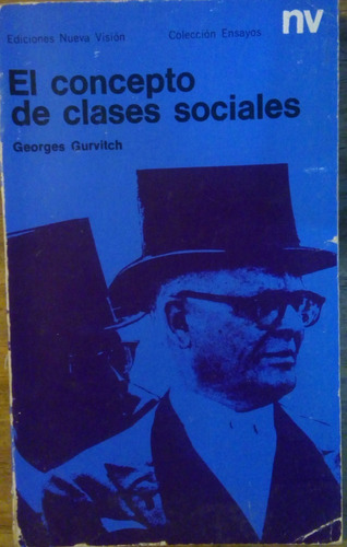 El Concepto De Clases Sociales George Gurvitch