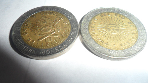 Moneda Argentina 1 Peso 1995 ( Variante 2) (Usado)