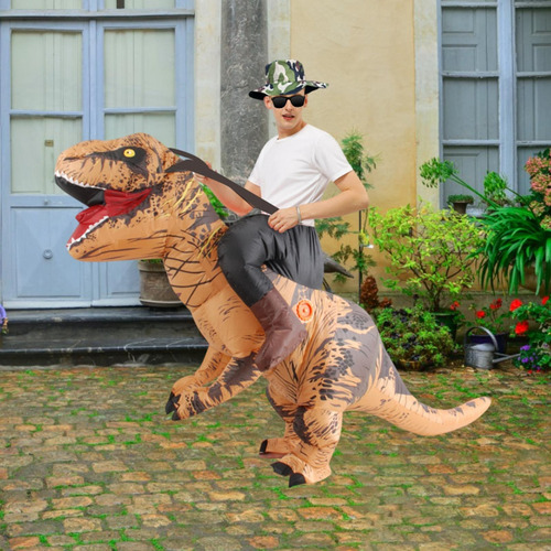 Disfraz De Dinosaurio Inflable, Bonito Para Espectáculos De