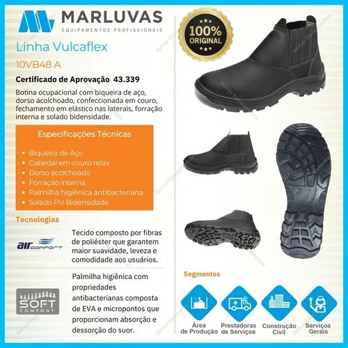 Botina elastico cheap vulcaflex
