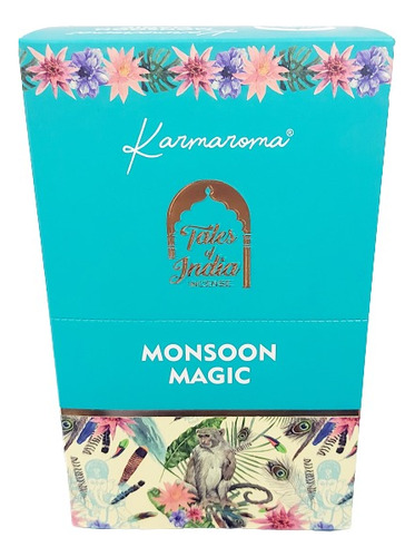 Incenso Karmaroma Monsoon Magic 2 Cxs C/ 12cx 15g Cada