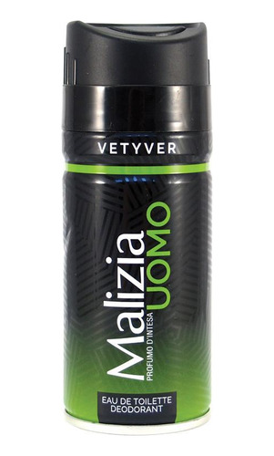 Malizia Vetyver Déodorant Desodorante Masculino 150ml