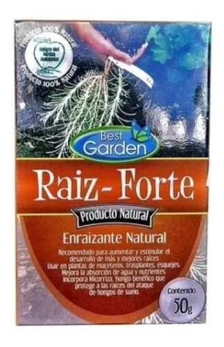 Enraizante Para Esquejes Natural Raizforte 50 Gr Best Garden