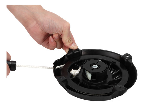Rewind Starter Recoil Pull Assembly 591301, Repuesto Negro