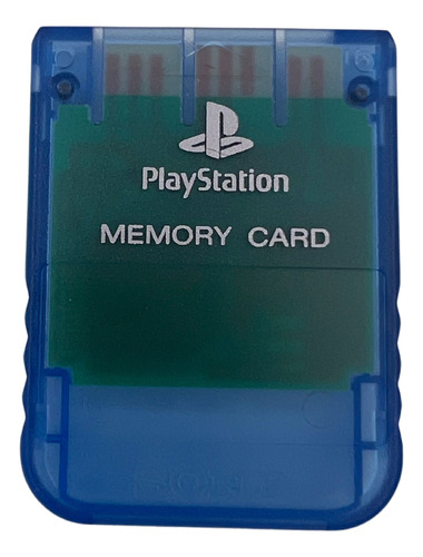 Memory Card Playstation 1 Original Azul Japones