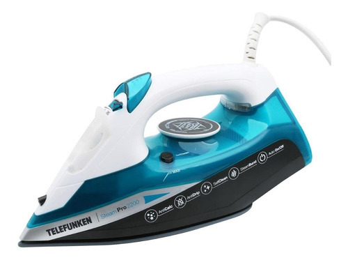 Ferro De Passar 1200w 110v Tf-steampro2200 Azul