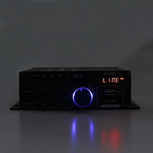. Amplificador De Potencia De Audio Portátil Mac Con Sonido
