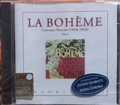 Giacomo Puccini La Bohème Vol. I  X2cd Impecable Como Nuevo 
