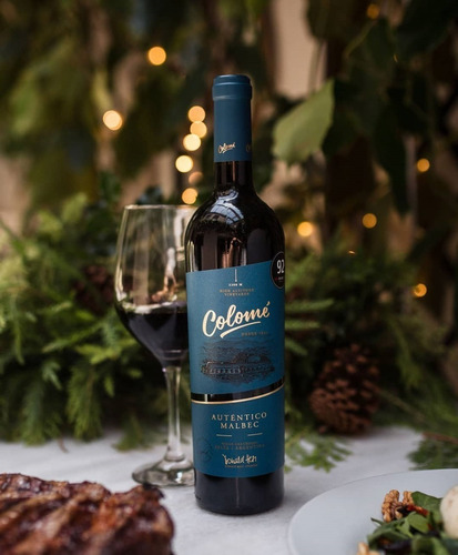 Imagen 2 de 10 de Colomé Auténtico Malbec 750ml. - Envíos