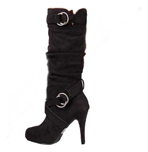 O Botas De Invierno Para Mujer, Talla Grande, Para Suela Pun
