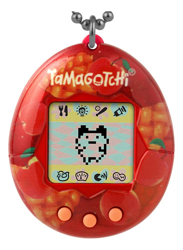 Tamagotchi Rojo Frutal Y Tamagezi Combo Doble Rojo Y Azul (Usado)