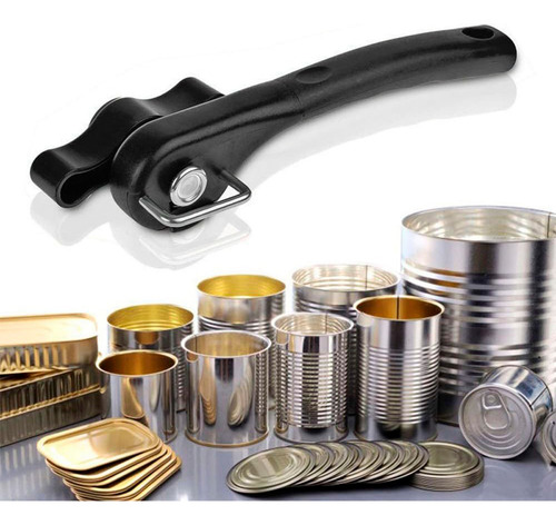 Abridor De Latas De Acero Inoxidable Barra Manual Botellas