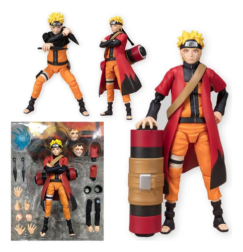 Figura De Acción Móvil De Juguete Modelo Naruto Uzumaki