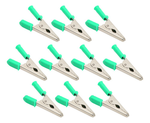 Pinza De Prueba Green Green Spring, 10 Unidades, Cocodrilo J
