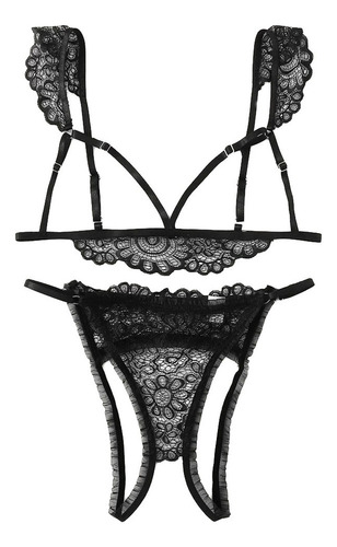 Mz Nueva Lencería De Encaje A La Moda De Talla Grande For