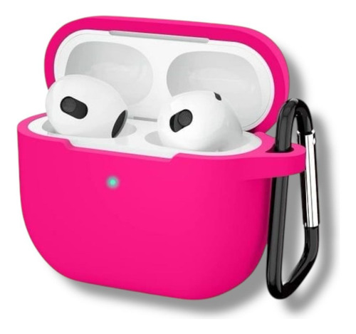 Fundas Para Airpods Fucsia Fosforescente Airpods Pro 2