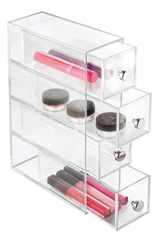 Idesign 36560eu - Organizador De Cosmeticos Y Tocador De 4 C