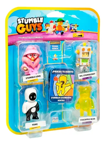 Pack 5 Figuras Stumble Guys 4 Figuras + 1 Sorpresa Sg2240 Ub