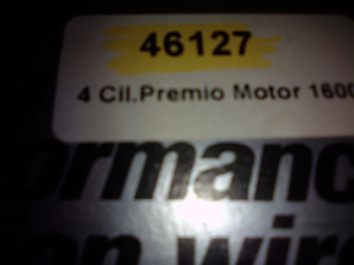 Juego De Cable Para Bujía 46127/fiat Premio 4cil Motor 1600