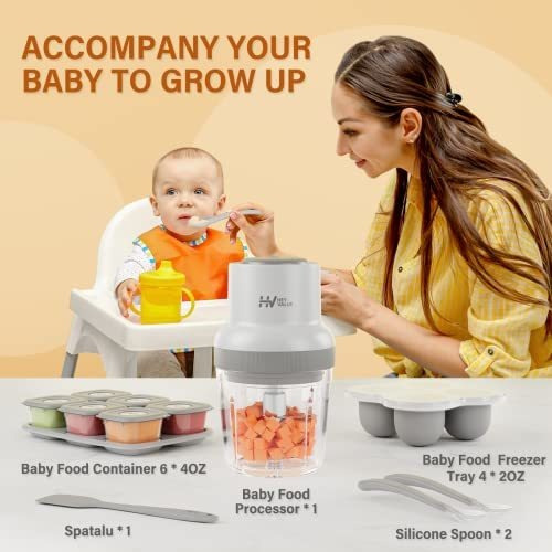 Procesador De Alimentos Para Bebés Heyvalue, 13 En 1,